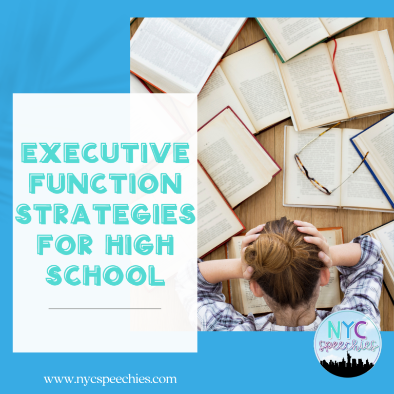 Executive Functioning Strategies for High School Students