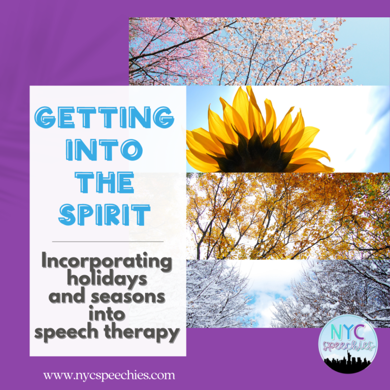 Getting In the Spirit: Incorporating Holidays and Seasons Into Your Therapy Sessions