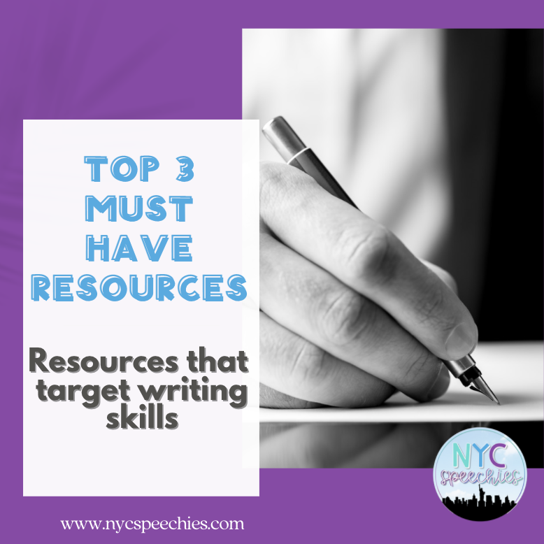 Must Have Resources to Target Writing Skills