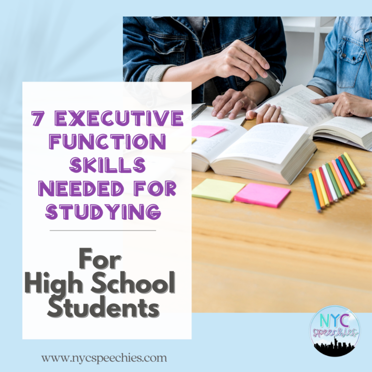 7 Executive Function Skills Needed for Studying