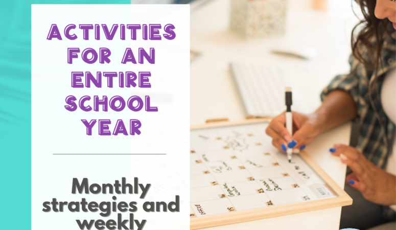 Speech & Language Activities for an Entire School Year