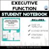 Executive Function: Student Subject Notebook for Note-Taking