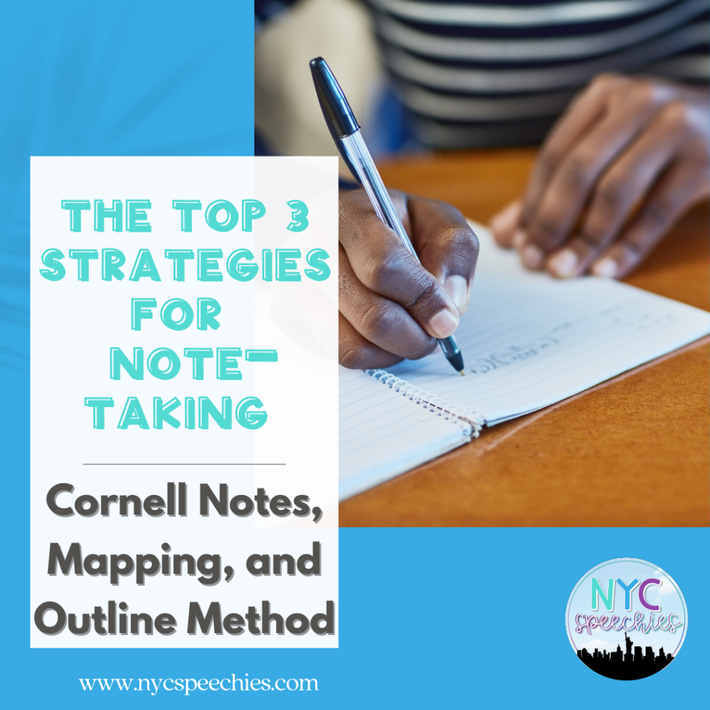 Strategies for Note Taking in English Class