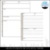 Executive Function: Student Subject Notebook for Note-Taking - Image 3