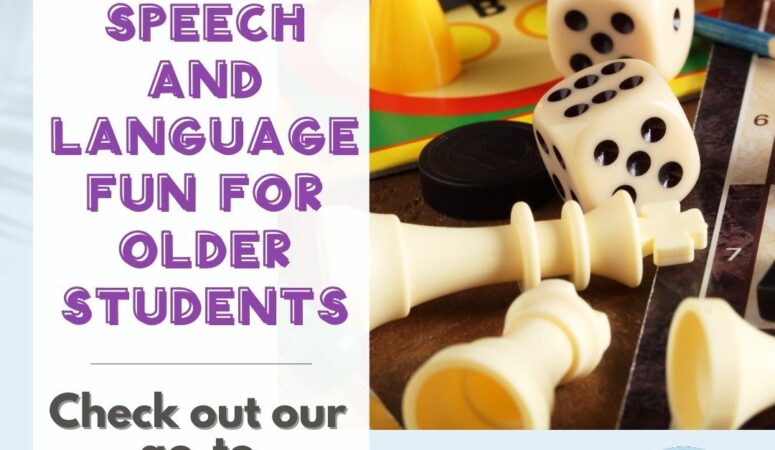 5 Reasons to Make Speech and Language Fun for Older Students