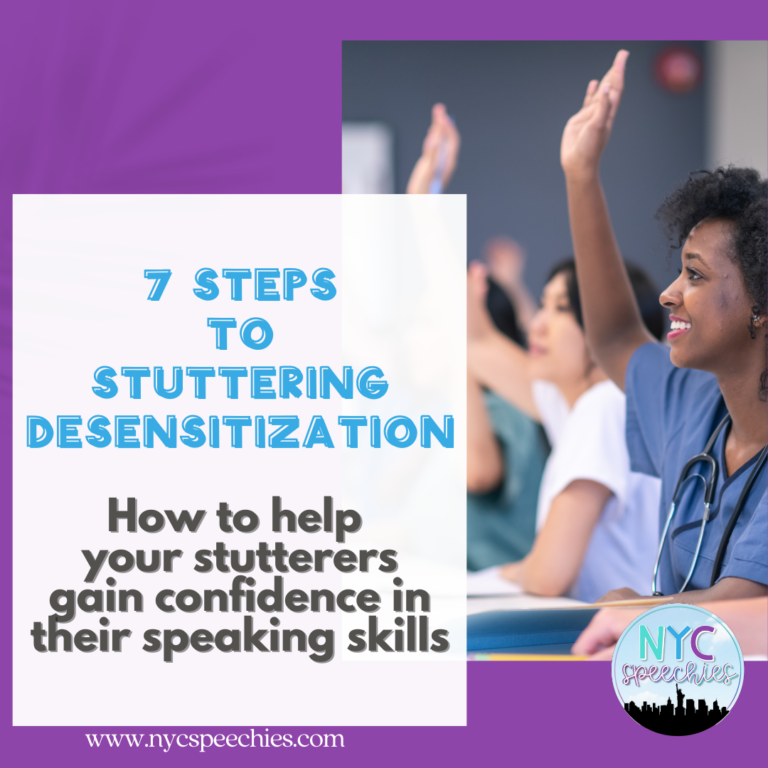 7 Steps to Stuttering Desensitization