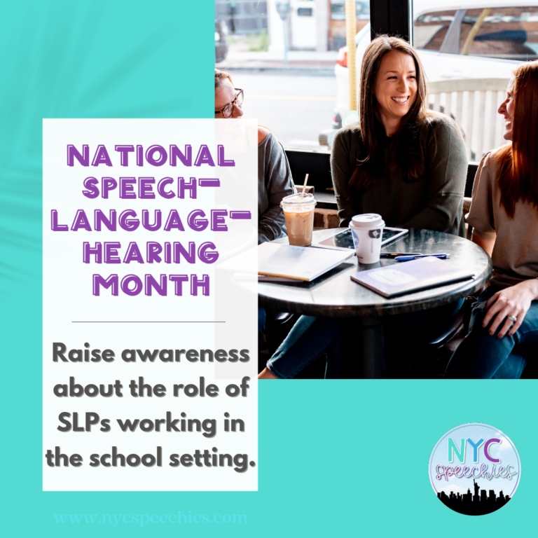 May is National Speech-Language-Hearing Month