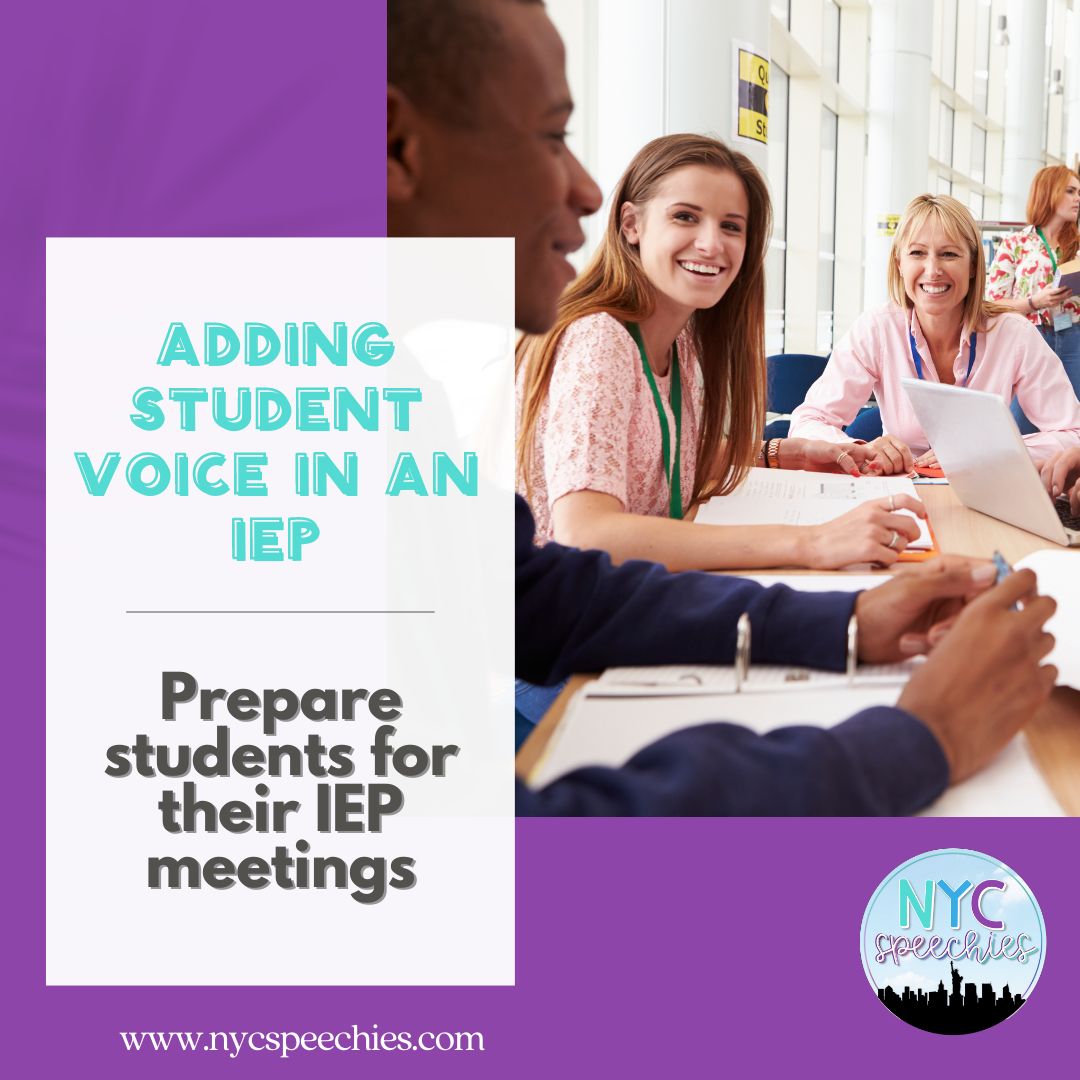 Adding Student Voice to an IEP