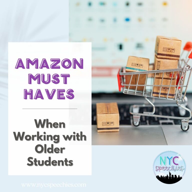 Amazon Must Haves: When Working with Older Students