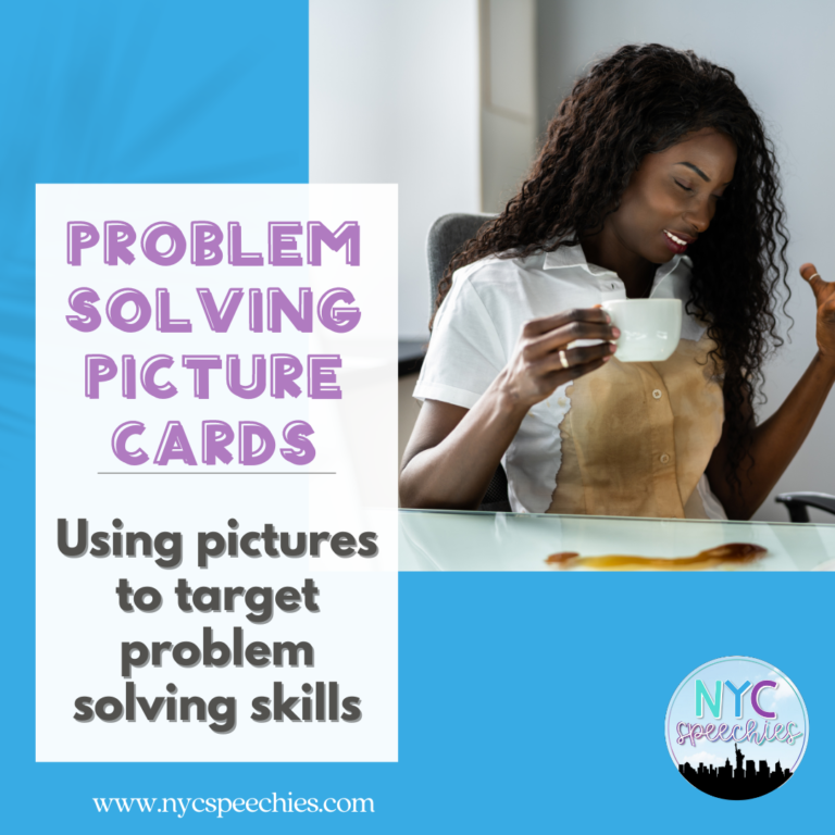 How to Use Pictures to Target Problem Solving Skills